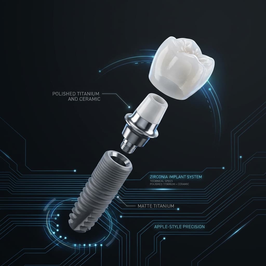 Implant Model Exploded View
